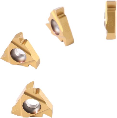 Accusize Industrial Tools 16er Ag60 Carbide Inserts, Tin Coated, 10 Pcs/Box, 2652-0025 in Saudi Arabia