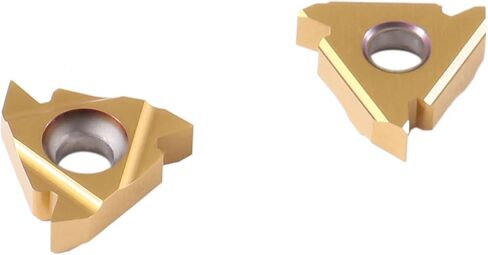 Accusize Industrial Tools 16er Ag60 Carbide Inserts, Tin Coated, 10 Pcs/Box, 2652-0025 in Saudi Arabia