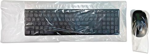 Disposable Keyboard Cover 100/Bag 6" X 20" for Medium QWERTY Keyboards in Kuwait