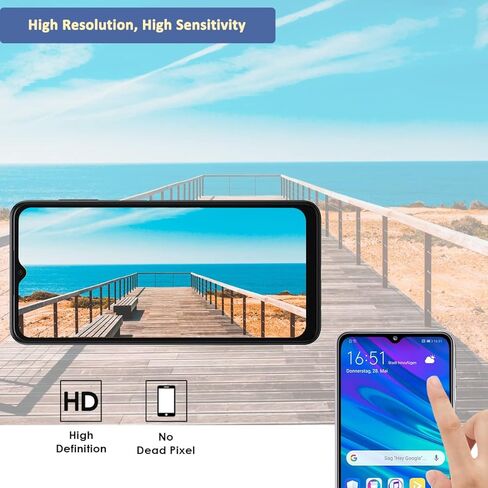 Yodoit for Samsung Galaxy A03S Screen Replacement Kit LCD Display Digitizer Assembly 6.5" Touch Screen Glass SM-A037U Black in Kuwait