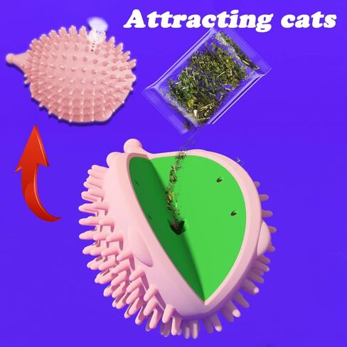 4.5in Cat Self Groomer Wall Mount, Corner Face Scratcher and Massage Comb for Cats and Dogs (3Pcs) in Saudi Arabia