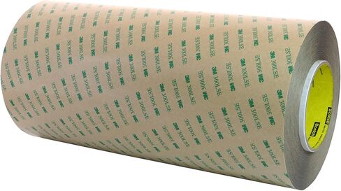 One roll 12 inches Wide x 60 Yards Long of 3M 9472LE 300LSE Super-Strong Adhesive Transfer Tape. [9472-roll-12] in Kuwait