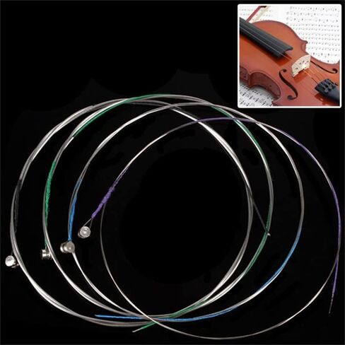 OriGlam 4pcs Violin String Universal Full Set (G-D-A-E), Violin Universal String Violin Fiddle String for 4/4 3/4 1/2 1/4 Violin in Saudi Arabia