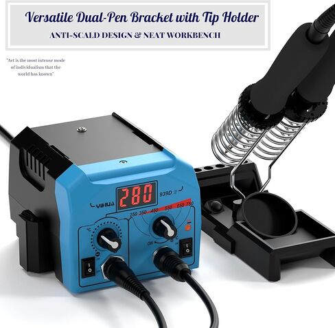 مجموعة حرق الخشب من فورول، قلم حرق الخشب الاحترافي، أداة حرق الخشب البيروغرافي القابلة للتعديل لدرجة الحرارة، مجموعة حرق الخشب مع شاشة رقمية، قلمين، 20 طرف سلكي، 53 طرف صلب in Kuwait