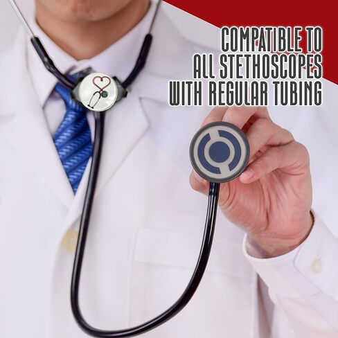 1 بطاقة اسم سماعة الطبيب ليتمان و1 بكرة شارة ممرضة مسجلة، سحر سماعة الطبيب للممرضات، ملحقات سماعة الطبيب، سماعة الطبيب بكرة شارة للممرضات والأطباء والطبيب البيطري وطلاب الطب in Kuwait