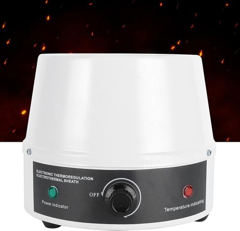 Heating Mantle Heating Mantle Electric Heating Mantle Lafor Boratory Thermostatic Electric Heating Jacket Temperature Control (500mL US Plug 110V 10A) in Kuwait