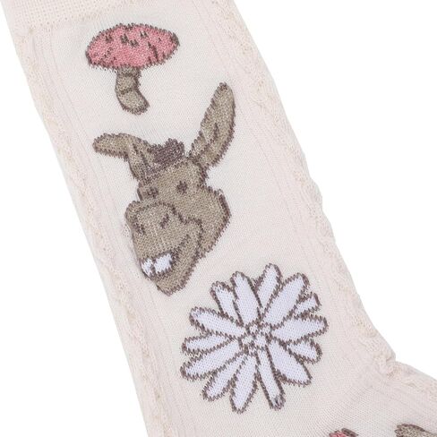 Bioworld Shrek Donkey & Shrek Flora Patterns Women's 2-Pair Casual Crew Socks in Saudi Arabia