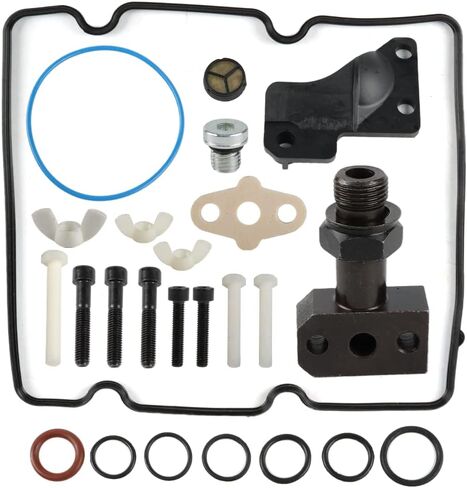 LELEHOKA 6.0L Diesel STC HPOP Fitting Update Kit Compatible with Ford E-350 E-450 F-250 F-350 F-450 F-550, High Pressure Oil Pump 2004-2007 Replace OE #4C3Z9B246F in Kuwait
