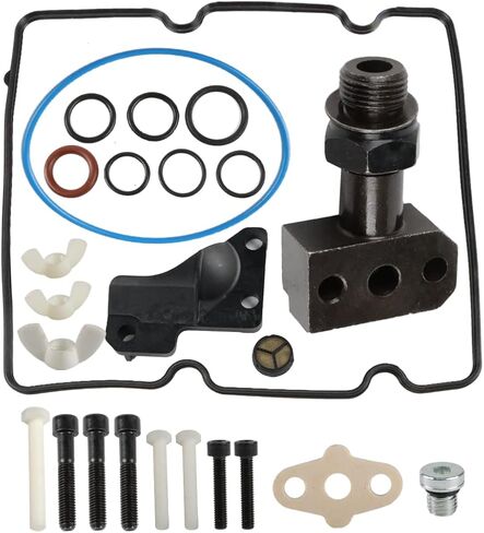 LELEHOKA 6.0L Diesel STC HPOP Fitting Update Kit Compatible with Ford E-350 E-450 F-250 F-350 F-450 F-550, High Pressure Oil Pump 2004-2007 Replace OE #4C3Z9B246F in Kuwait