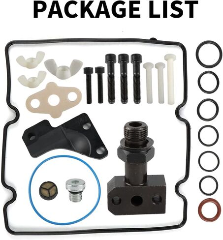 LELEHOKA 6.0L Diesel STC HPOP Fitting Update Kit Compatible with Ford E-350 E-450 F-250 F-350 F-450 F-550, High Pressure Oil Pump 2004-2007 Replace OE #4C3Z9B246F in Kuwait