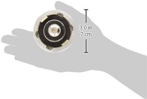 Trans-Dapt Performance 6017 Billet Style Radiator Cap Polished Aluminum 16 lb. Pressure Rating Billet Style Radiator Cap in Saudi Arabia