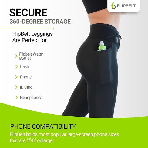 سروال ضيق هوائي للسيدات من FlipBelt in Kuwait