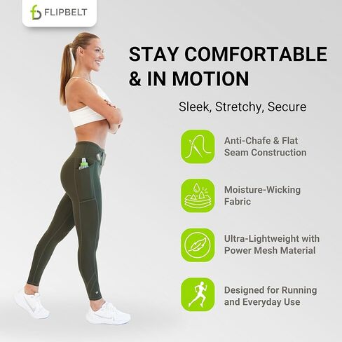 سروال ضيق هوائي للسيدات من FlipBelt in Kuwait