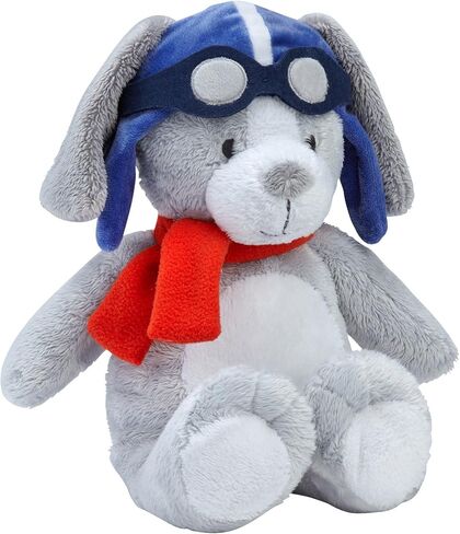 لعبة الجرو القطيفة فائقة النعومة من كارترز تيك فلايت، رمادي، أبيض، أزرق، برتقالي in Kuwait