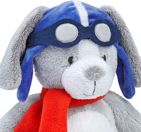 لعبة الجرو القطيفة فائقة النعومة من كارترز تيك فلايت، رمادي، أبيض، أزرق، برتقالي in Kuwait