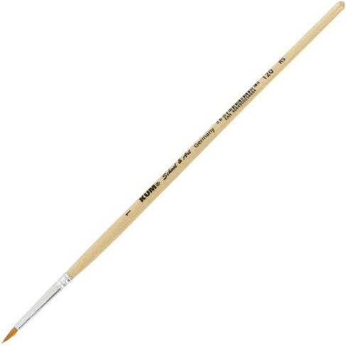 KUM School & Art RS #1 514.11.19 فرشاة صناعية مدببة in Kuwait