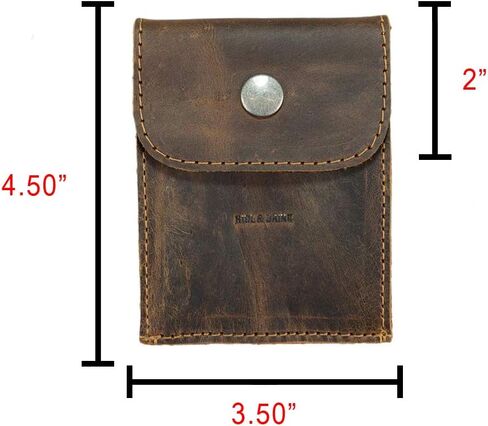 Hide & Drink, Leather Coin Case, Change Holder, Cable Pouch, Accessories, Handmade Includes 101 Year Warranty :: Bourbon Brown in Saudi Arabia