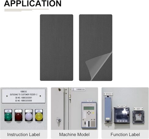 DTGN 88x53x1mm (LxWxT) بطاقة معدنية فارغة - 15 حزمة - جيدة للآلات - لوحة اسم معدات الألومنيوم المؤكسدة - أحمر in Kuwait