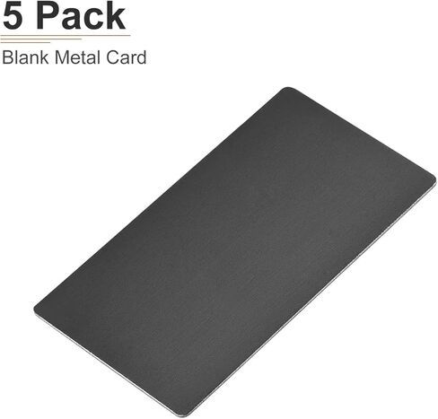 DTGN 88x53x1mm (LxWxT) بطاقة معدنية فارغة - 15 حزمة - جيدة للآلات - لوحة اسم معدات الألومنيوم المؤكسدة - أحمر in Kuwait