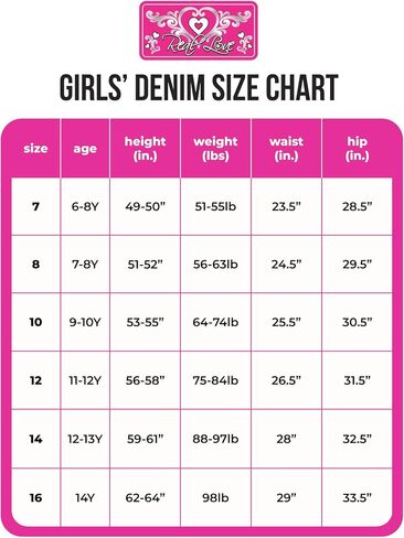 Real Love Girls's Jeans - Wide Leg Flare Cargo Jeans - Boot Cut Bell Bottom Denim Pants - Baggy Blue Jeans for Girls (7-16) in Saudi Arabia