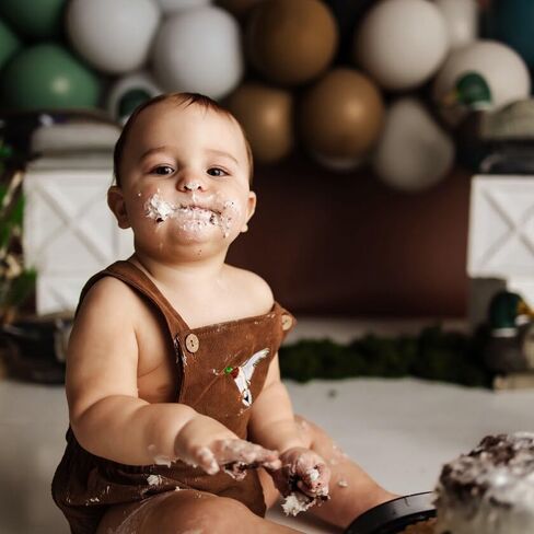 Pudcoco Infant Baby Boys Girls Overalls Sleeveless Mallard Duck Embroidery Corduroy Rompers Newborn Summer Outfit in Kuwait