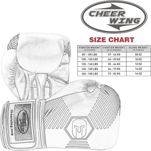 قفازات الملاكمة الاحترافية من تشيروينج لحقيبة الملاكمة التايلاندية وكيس الملاكمة والتدريب القتالي in Kuwait