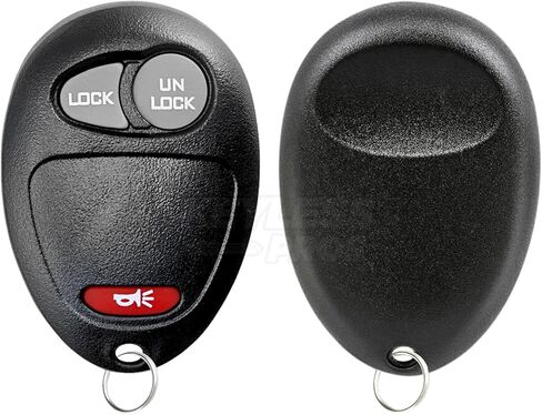 KeylessPros 3 أزرار للدخول بدون مفتاح عن بعد، يناسب Pontiac Aztek Grand Prix، Buick Century Regal Rendezvous، Oldsmobile Intrigue، L2C0007T (عبوتان) in Saudi Arabia