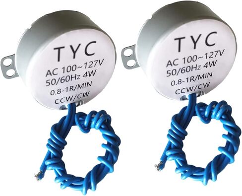 Electric Synchronous Synchron Motor 50/60Hz AC 100~127V 4W CCW/CW for Hand-Made, School Project, Model or Guide Motor in Saudi Arabia