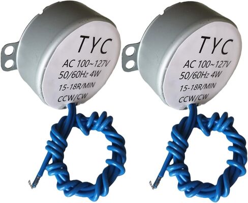 Electric Synchronous Synchron Motor 50/60Hz AC 100~127V 4W CCW/CW for Hand-Made, School Project, Model or Guide Motor in Saudi Arabia
