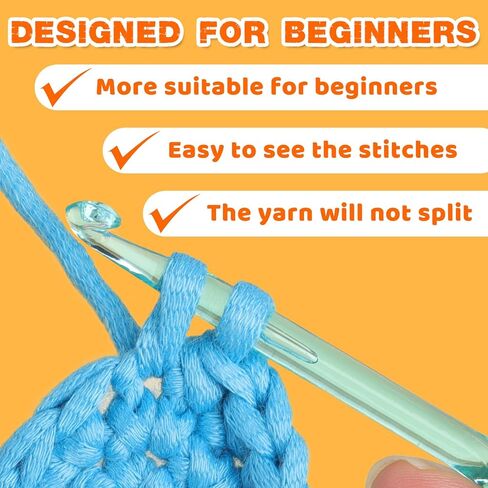 غزل للكروشيه، 300 جرام غزل أخضر داكن، غزل سهل، غزل كروشيه قطني للمبتدئين مع غرز سهلة الرؤية، غزل ناعم للمبتدئين في مجموعة الكروشيه in Kuwait