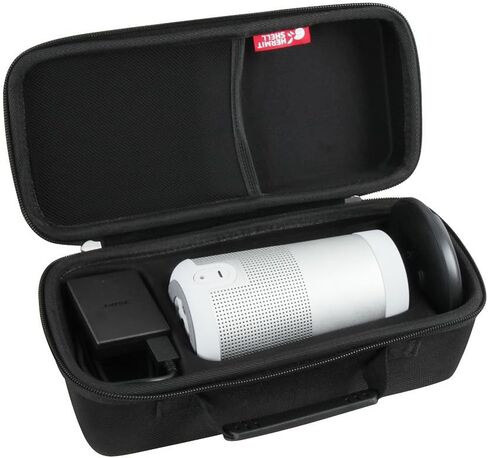 Hermitshell Hard EVA Travel Triple Black Case Fits Bose SoundLink Revolve Bluetooth Speaker and Charging Cradle in Saudi Arabia
