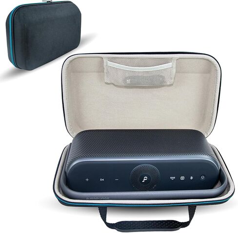 حافظة صلبة من XINGFUDAO لمكبر الصوت Soundcore Motion X600، وحقيبة تخزين مكبر الصوت Soundcore Motion X600 مع جيب شبكي لكابل USB، وحقيبة مكبر صوت واقية محمولة سهلة الحمل in Saudi Arabia