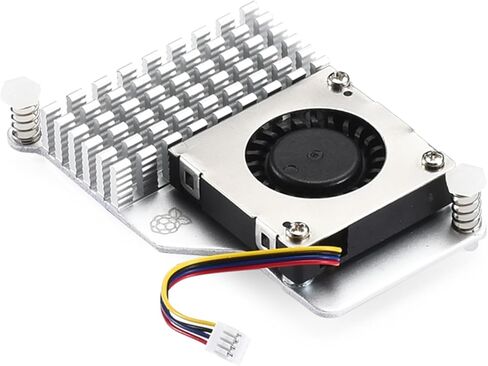 مبرد نشط رسمي لـ Raspberry Pi 5 مع 30 مم PWM 4-Pin Cooling Fan Pi 5 Heatsink مع شريط حراري (المبرد النشط الرسمي) in Kuwait