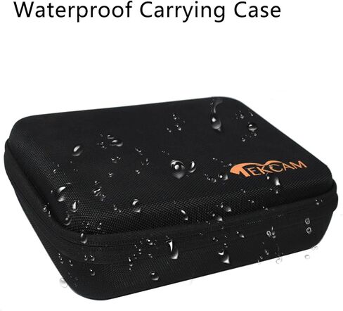 حقيبة حمل TEKCAM متوافقة مع Insta360 Flow Gimbal Stabilizer حافظة تخزين واقية مقاومة للصدمات وحقيبة تخزين محمولة للهواتف الذكية، حافظة سفر صلبة، حامل ثلاثي القوائم، أسود in Kuwait