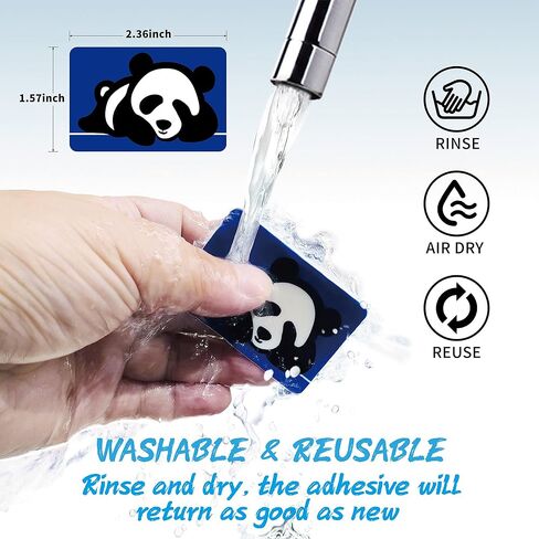 Car Screen Cleaner Wipes, Reusable Car Interior Cleaning Cloth Sticker Assecories for for Display, Sun Visor, Dashboard, Center Control, GPS Dust Detail Removal-Cute Design With Storage Box (10 Pack) in Saudi Arabia