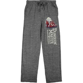 Dungeons & Dragons Dungeon Master Adult Gray Heather Sleep Pajama Pants in Kuwait