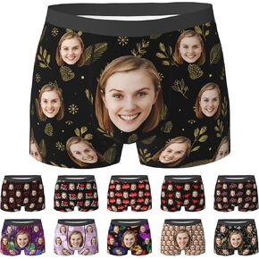 الملاكمين المخصصة للرجال الملاكمين مع الوجه هدايا مخصصة لصديقها الملابس الداخلية المخصصة in Kuwait