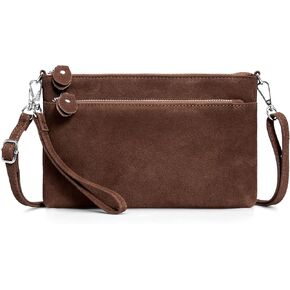 befen Genuine Leather Wristlet Clutch Wallet Purses with RFID Blocking, Small Crossbody Bags Shoulder Handbag for Women in Kuwait