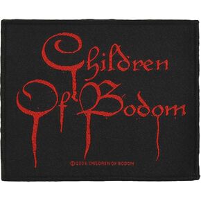 Children of Bodom Logo Patch Death Metal Thrash Band Fan Craft Sew On Applique in Kuwait