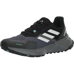 حذاء رياضي للسيدات من adidas Terrex SoulStride R.RDY، أسود أساسي/أبيض كريستالي/رمادي، 9 in Kuwait