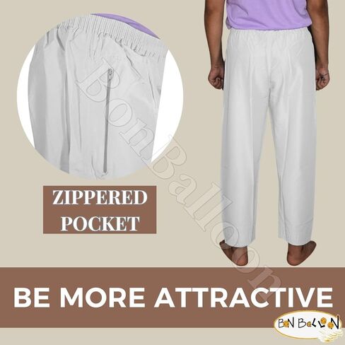 Trousers Pants Sleep Wear Mens Serwal Salwar Shalwar Arab Islam Islamic Men's Thoub Kaftan Desert Pajamas Elastic Waist Pajama in Saudi Arabia