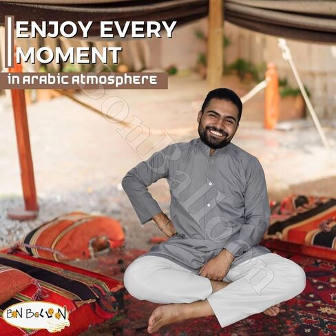 Trousers Pants Sleep Wear Mens Serwal Salwar Shalwar Arab Islam Islamic Men's Thoub Kaftan Desert Pajamas Elastic Waist Pajama in Saudi Arabia