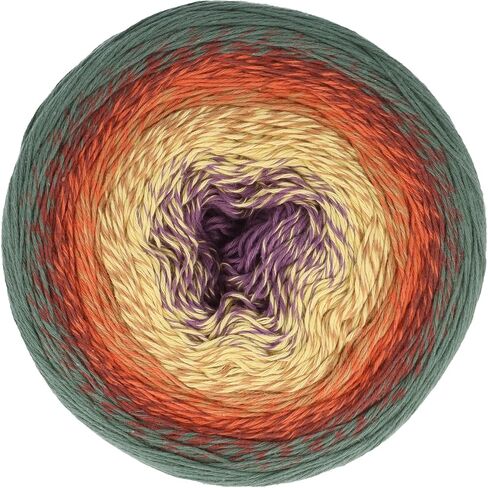 Scheepjes Cotton Whirl 1000m - 705 Soft Servy - خيوط قطنية متميزة للحياكة والكروشيه - الأزرق Ecru Pink in Kuwait