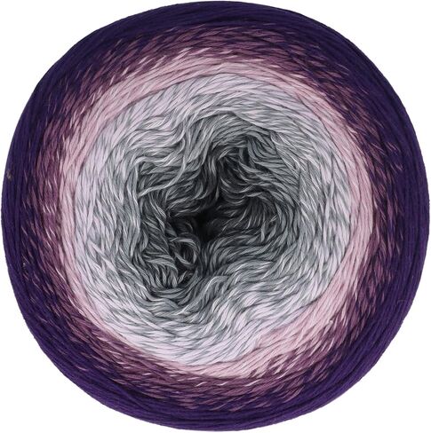 Scheepjes Cotton Whirl 1000m - 705 Soft Servy - خيوط قطنية متميزة للحياكة والكروشيه - الأزرق Ecru Pink in Kuwait