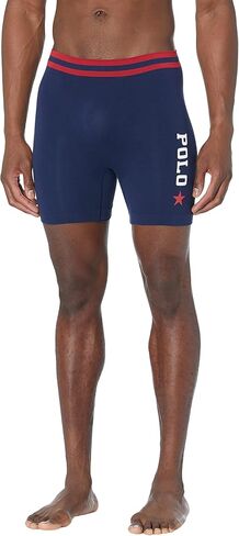 POLO RALPH LAUREN Freedom FX: Seam Boxer Brief 3-Pack Cruise Navy/Rl2000 Red/Rugby Royal XL in Saudi Arabia