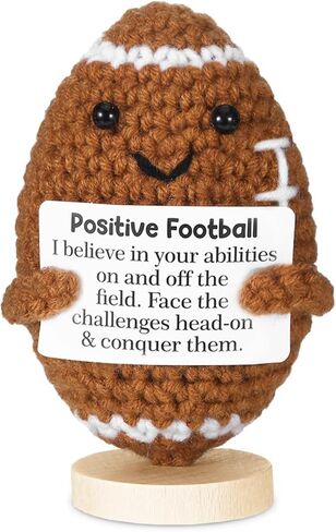 I Love You Gifts for Him,to My Love Handmade Crochet Football Doll Present for Him Her Boyfriend Girlfriend in Saudi Arabia