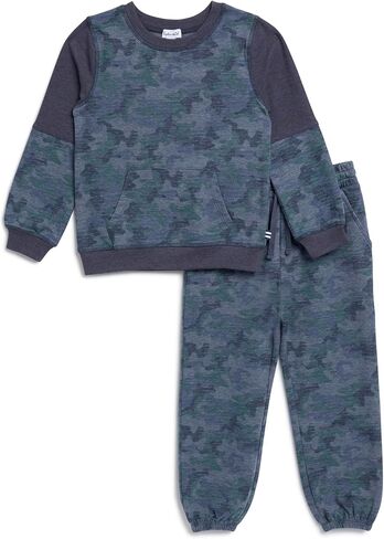 Splendid boys Scenic Route Camo Sweatshirt Top and Jogger Pant Set in Saudi Arabia