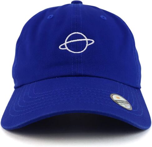 Trendy Apparel Shop Planet Embroidered Low Profile Soft Cotton Dad Hat Cap in Saudi Arabia