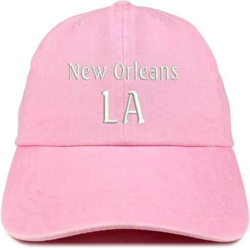 Trendy Apparel Shop New Orleans LA Embroidered Pigment Dyed Washed Baseball Cap in Saudi Arabia