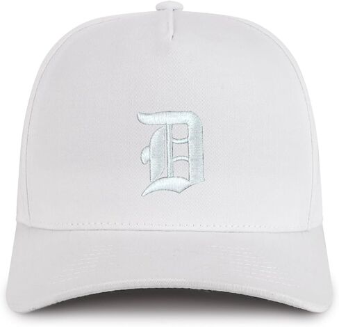 Trendy Apparel Shop Old English D Embroidered 5 Panel High Crown Cotton Pro Style Cap in Saudi Arabia